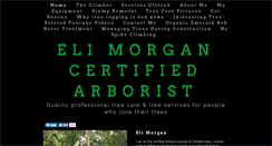 Desktop Screenshot of elimorganarborist.com